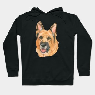 German Shepherd - pastel Hoodie